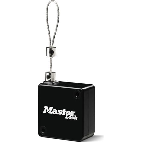 MASTER LOCK Schlüsseltresor mit Bügelhalterung - Medium - Wetterfest - Bügel - Druckknopf - - 5422EURD - Schlüsselsafe