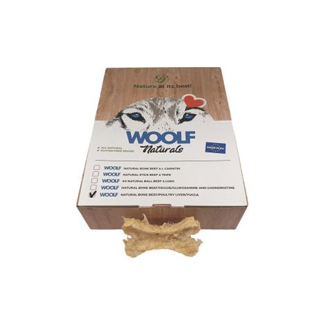 Snacks Woolf Natural Os Veal, Ave et Yucca, Box 720 gr