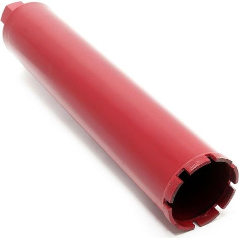 Helloshop26 – Couronne diamant Ø 83 mm pour carotteuse – Forage béton armé et granit – Longueur utile 400 mm – Haute performance de coupe