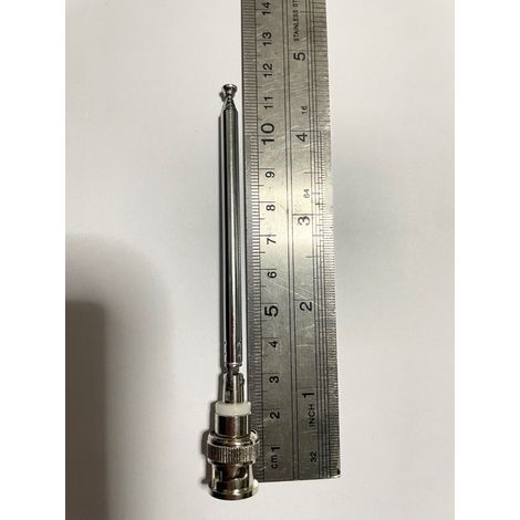 BNC telescopic antenna 5273-5 section telescopic antenna spectrum instrument antenna coal blaster antenna Q9 head (1/2)