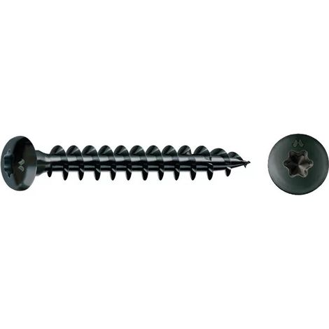 Vis à bois CC empreinte Torx Neroplus lubrifiée - Mustad - 5 - 35