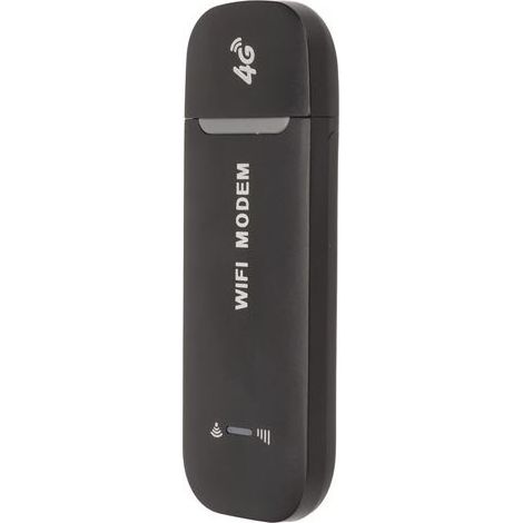 Routeur WiFi 4G Noir Jusqu'à 10 Utilisateurs Connexion Facile Stable USB Plug and Play Routeur 4G LTE pour Hotspot Carte SIM Téléphone PC. (1/5)