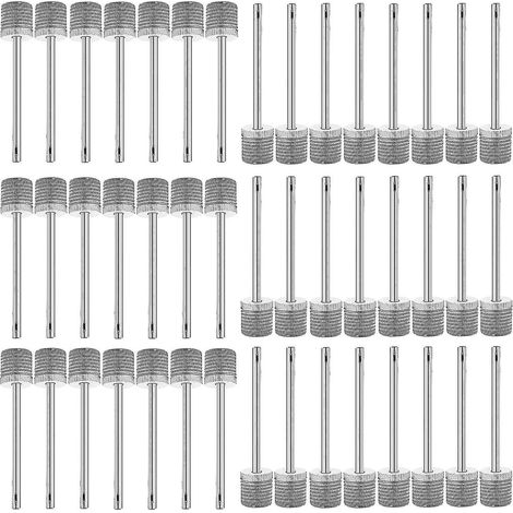 Lot de 100 aiguilles de gonflage en acier inoxydable pour ballons de sport (basketball, football, volley-ball, rugby). (1/5)
