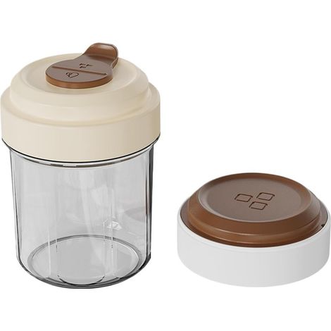 Gobelet à Glaçons Plateau à Glaçons à Presse Portable 2 en 1 Réutilisable  Presse à Glaçons en Bouteille pour Sports Pique-nique Bureau Jus et Boissons Soda Maison Café Restaurant Whisky Cocktail (1/5)