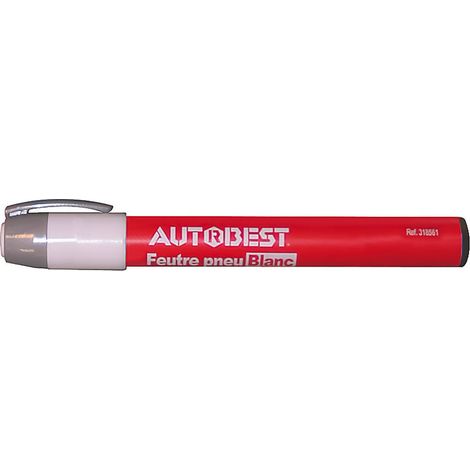 Feutre pneu auto, pour marquer vos pneus - AUTOBEST