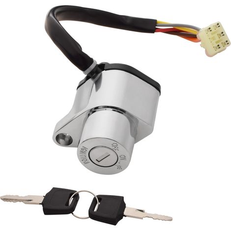 37110-26F02 is compatible with SUZUK Intruder VL1500 99-04 and VZ800 97-04 ignition locks. (1/4)
