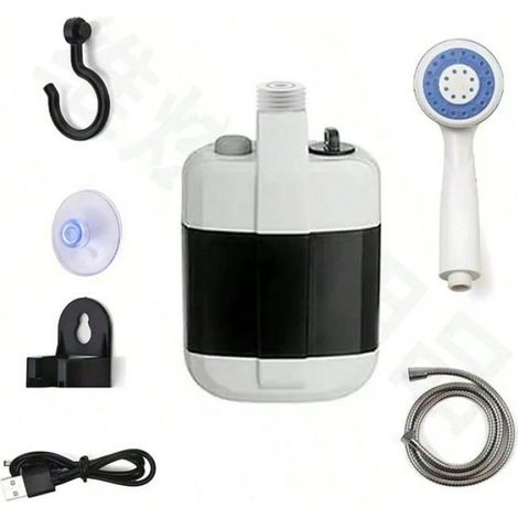 Douche de camping portable, pompe de douche de camping extérieure (1/5)