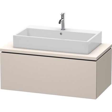 DURAVIT LC581408383 L-Cube KWTU blanc, angle droit, côté droit
