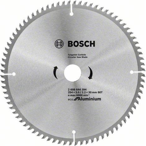 Bosch Modèle Aluminium Pro lame de scie circulaire 254 mm