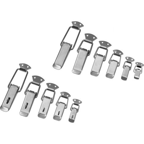 Abschließbarer Edelstahl Spannverschluss Normal 30 mm (1/3)