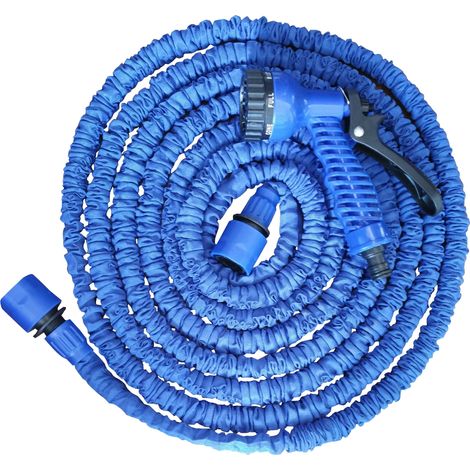 Tuyau d'arrosage Extensible à Pression Bleu 5-15 m (1/5)
