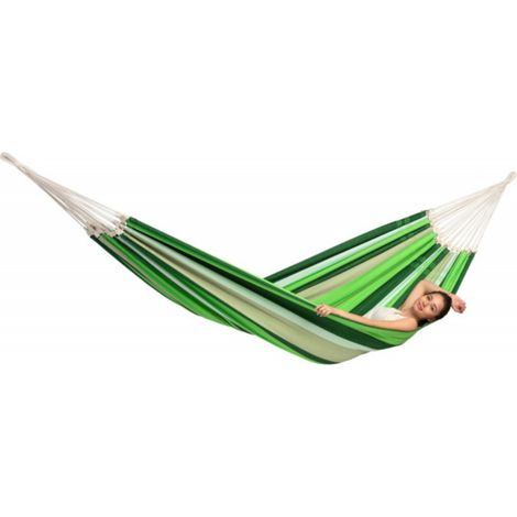 Hamac brésilien XXL PARADISO Amazonas Oliva vert 3 personnes