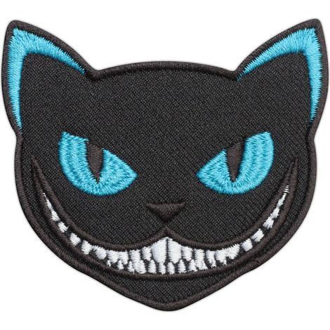 Parche Cheshire CAT - Reverso autoadhesivo - Parche/insignia/emblema bordado