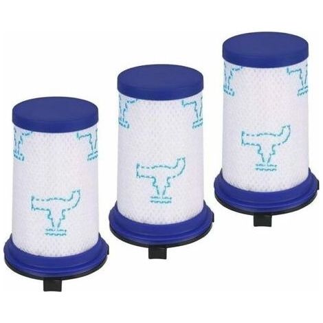 Lot de 3 Filtre de remplacement pour Rowenta Air Force 360 / X-Pert Essential 260 Aspirateur sans fil (1/5)