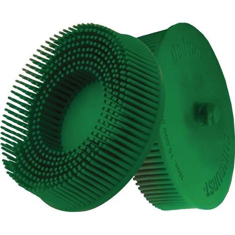 Disco de cepillo radial Sunburst D.76mm K.50 A50 XCRS B.76 verde 20000min-¹ TYROLIT (1/2)