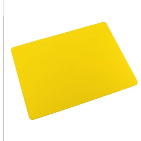 Tapis de cuisson antiadhésif, tapis de cuisson réutilisable, tapis de pâtisserie multifonction, tapis de table, protection jaune pour plan de travail (1/3)