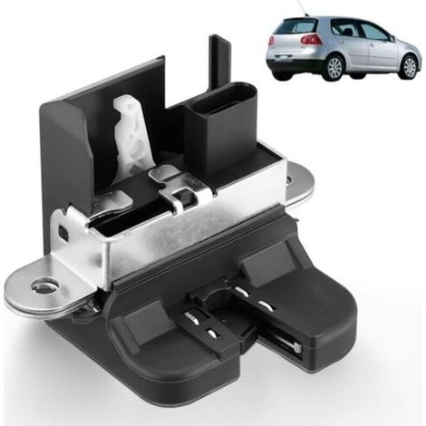 Cerradura del portón trasero para Golf 6 y Golf 5, cerradura de la puerta del maletero para Passat Touran TIGUAN, cerradura del portón trasero, cerradura de la puerta del maletero (1T0827505H 5K082750 (1/5)