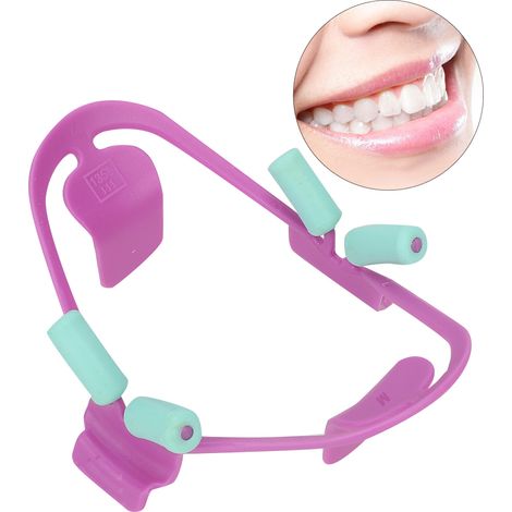 Écarteur buccal dentaire 3D violet pour soins orthodontiques et hygiène buccale (1/5)