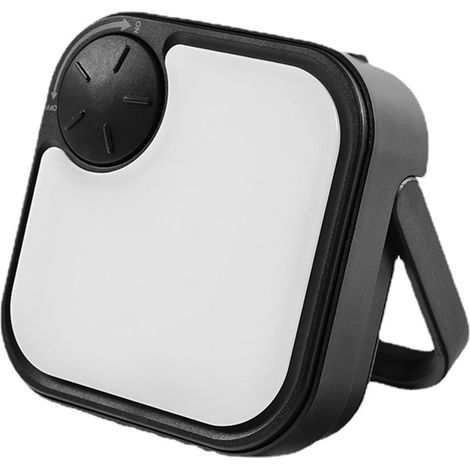 Solar-Campinglampe, 750 lm Solar-Zeltlampe für Outdoor-Aktivitäten (Schwarz) (1/5)