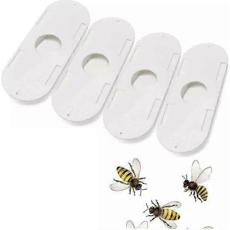 Porte d'accès pour nid d'abeilles, système anti-fuite, pour apiculteurs et besoins apicoles (1/4)
