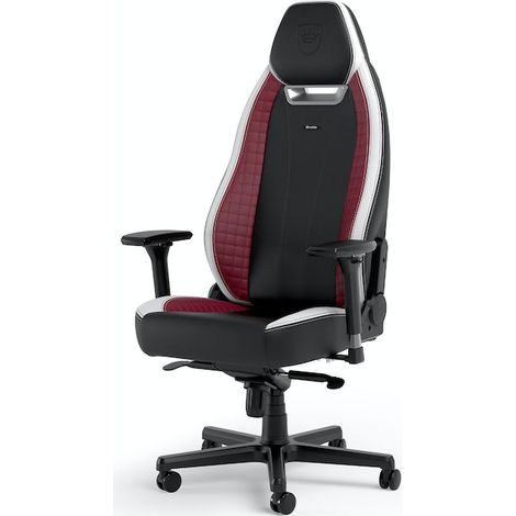 Noblechairs LEGEND Butaca para jugar Asiento acolchado Negro, Rojo, Blanco (1/5)