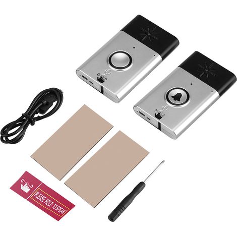 Sonnette sans fil avec interphone intégré pour la sécurité de votre domicile (1/5)
