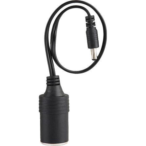 Allume-cigare femelle à DC 5,5 2,1 mm prise femelle cble adaptateur d'alimentation