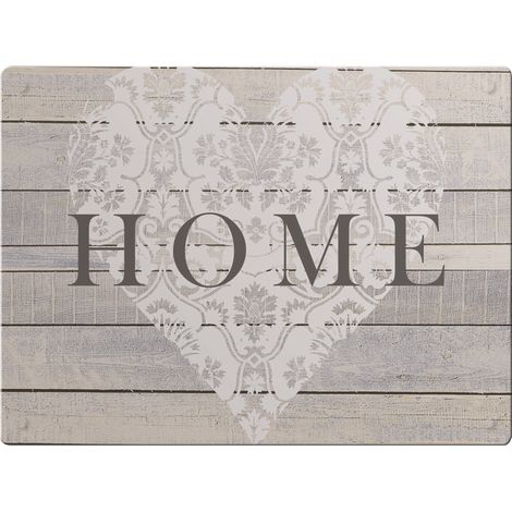 CREATIVE TOPS Everyday Home - Tischplattenschutz de (Glas), Farbe Grau
