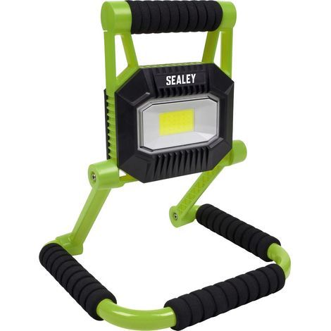 Sealey Rechargeable Portable Fold Flat Floodlight 10W COB LED LEDFL10W