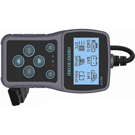 Motordiagnosegerät mit Batterietester, Bereitschaftsleuchten-Scan-Tool, hintergrundbeleuchtet für Fahrzeuge.