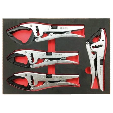 Dogher 275F-080 BANDEJA COMB. 1/2 4 GRIPS GRAN CAPACIDAD