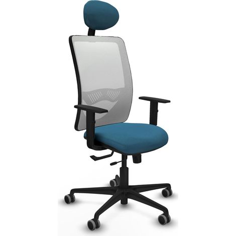 Silla de oficina piqueras y crespo Zulema negro reposabrazos 1D (1/2)