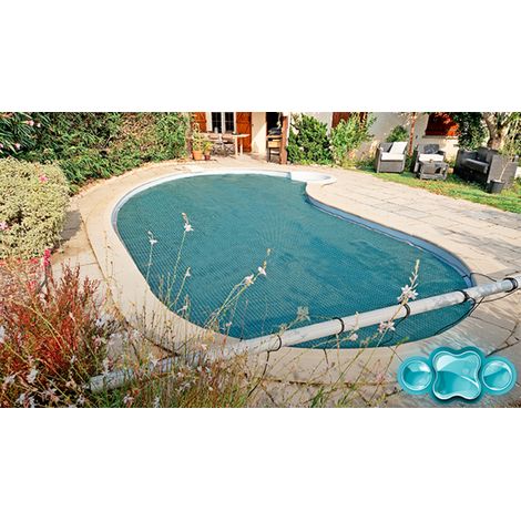 Bâche à Bulles 4x2 m Éco-Durable OXO Preserve 400 microns - Non Bordée - Pour Piscine Enterrée ou Hors-Sol - Confection France (1/5)