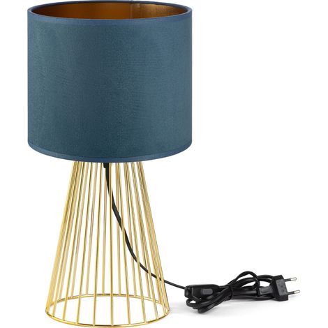 Tornado Lampe asbgz Samt Jeans-Gold (1/5)