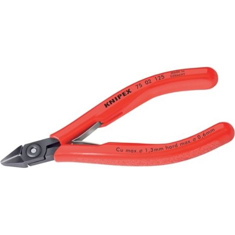 Knipex 125 mm pince coupante rouge acier à outils (1/4)