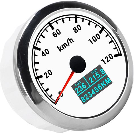 3-in-1 Hochpräzisions-Multifunktions-GPS-Tachometer und Drehzahlmesser 9–32 V DC (1/5)