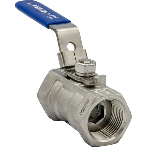 Edelstahl Kugelhahn 3/4 Zoll DN20 1-tlg Absperrhahn Absperrventil (1/5)