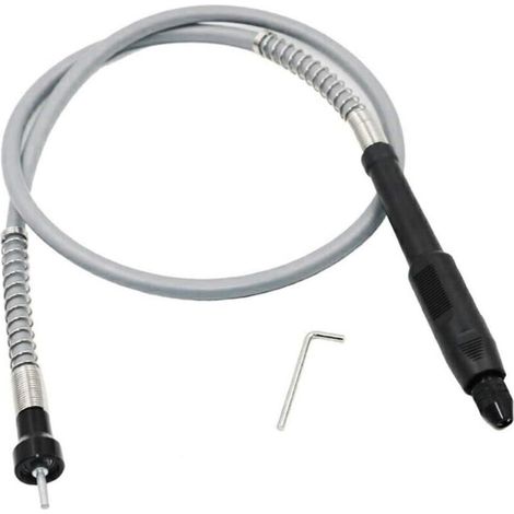 Axe Flexible Multifonctionnel Avec 0.3-3.2mm Mandrin Sans CléArbre Flexible de Corde d'Extension Pour Outil de Fixation de Meuleuse Rotative