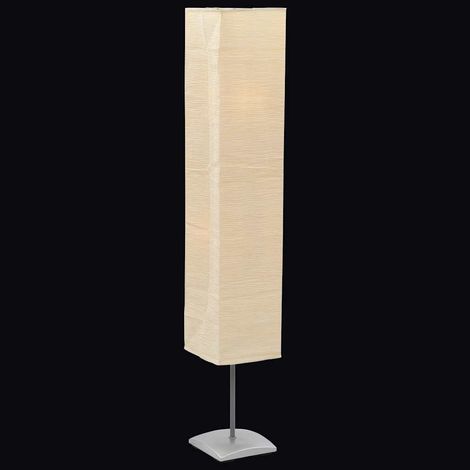 vidaXL Standleuchte mit Stahlständer 135 cm Beige (1/5)