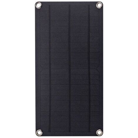 Kit complet de panneaux solaires monocristallins, batterie externe, plaque solaire pour voiture, yacht, camping-car, chargeur de batterie-Karteo (1/2)