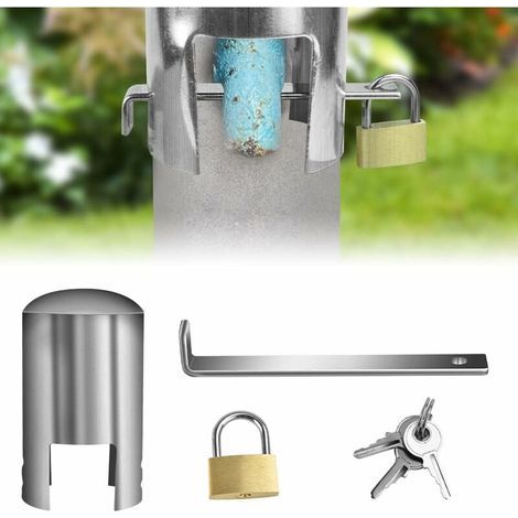Isolierte Gartenschlauch- und wassersparende Hausabdeckungen, Außenwasserhahnsicherung, Wasserhahn-Verriegelungssystem – Verhinderung von Missbrauch und Vandalismus (1/4)