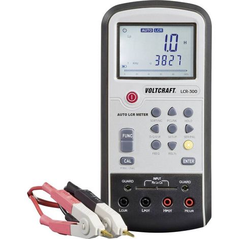 [GEBRAUCHT] B-Ware Voltcraft LCR-300 Komponententester digital LCR-Messgerät CAT I Anzeige Gerät (1/2)
