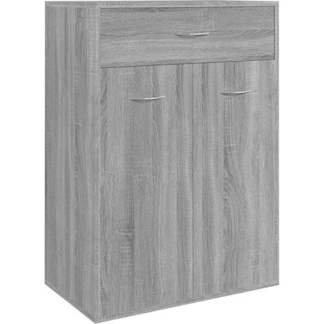Schuhschrank Grau Sonoma 60x35x84 cm Holzwerkstoff vidaXL (1/5)