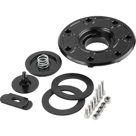 Tankdeckel aus Aluminium mit 7 Löchern und sicherem Verschluss für ZX6R Motorräder