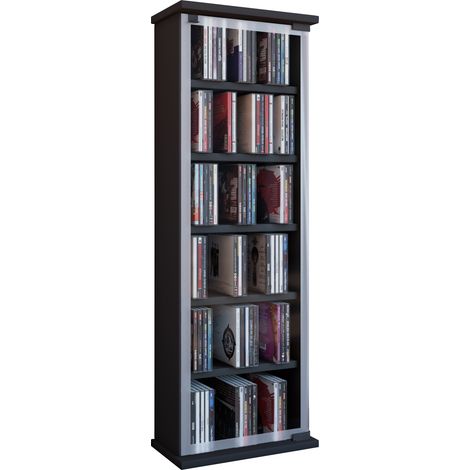 Classic Regal , CD Turm 6 Regale schwarz. (1/2)
