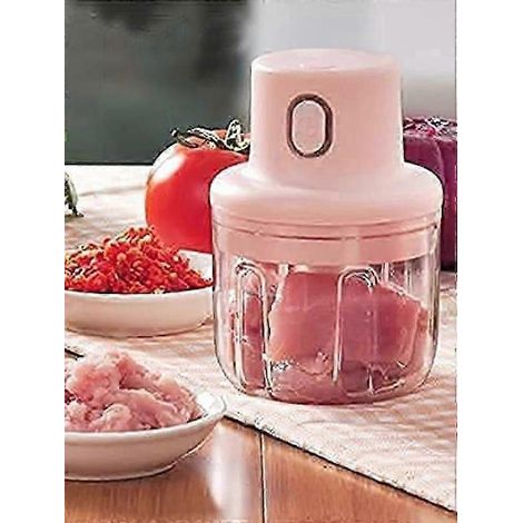Mini hachoir à ail, robot culinaire, hachoir, ustensiles de cuisine pour la maison et l'hôtel, petit format (1/5)