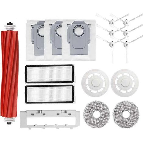 Filtre pour aspirateur brosse pour aspirateur Filtre de brosse pour aspirateur filtre de Qrevo MaxV S Qrevo Pro Aspirateur Main Side Brosse HEPA Filtre Serpillière Cloth Dust Bags Par (1/5)