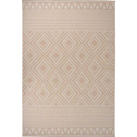 vidaXL Tappeto da Esterni a Tessitura Piatta 160x230cm Strisce