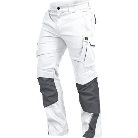Leibwächter Bundhose Herren Flex-Line FLEXH24 Gr. 62 weiß/grau (1/5)