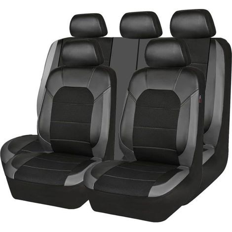 Housses Siege Voiture Ensemble Complet 9 pièces, Housse Voiture Duster Confort Interieur 5 places (1/5)
